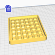 STL00991-3.png Gem Tray Silicone Mold Housing