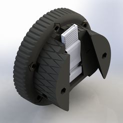 hub-asetek-nox3d.jpg Archivo STL sistema asetek de montaje en el volante・Plan de impresión en 3D para descargar