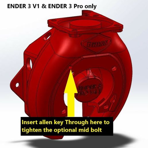 ender-3-pro-v4.1-3.jpg STL file Ender 3, 3 V2, 3 pro, 3 max, dual 40mm axial fan hot end duct / fang. CR-10, Micro Swiss direct drive and bowden compatible. No support needed for printing・3D print design to download, BrissMoto