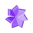 2 wınd flower 1.stl Флюгер