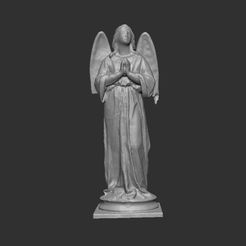 Angelstatuescan.jpg Fichier STL gratuit statue d'ange scan・Design imprimable en 3D à télécharger, cchampjr