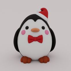 P01.jpg Weihnachtsspecial - Niedlicher Pinguin 01