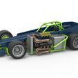 1.jpg Diecast Supermodified front engine race car V3 Scale 1:25