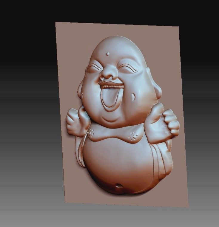 happyBuddhaB2.jpg Download free STL file happy little buddha • 3D print model, stlfilesfree
