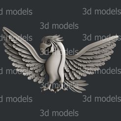 P358a.jpg Download STL file Parrot • Object to 3D print, 3dmodelsByVadim