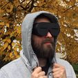 full.jpg Fichier STL gratuit Lunettes de neige eskimo de la vieille école・Modèle pour impression 3D à télécharger
