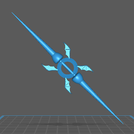 lance.png Digimon Gallantmon Crimson Mode Weapon Lance Sword 3D Print