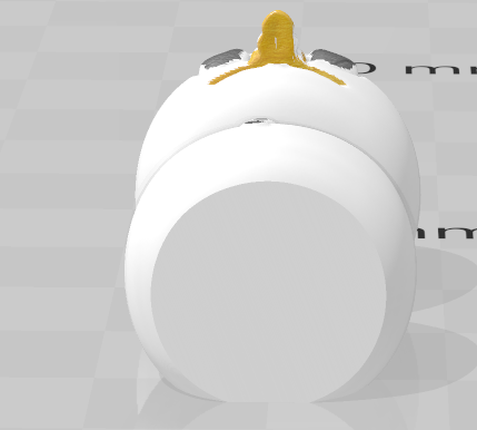 snow4.png Gelenkiger SnowMan-Schlüsselanhänger (Print-İn-Place)