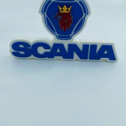 IMG_9598.jpg Archivo STL logo de scania・Plan de impresora 3D para descargar
