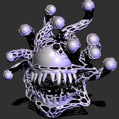 Beholder_vonoroi_Render.jpg Fichier STL gratuit Plaque de trophée du détenteur de Vonoroï・Plan pour imprimante 3D à télécharger