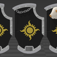 Serrated-Sun.png Prophets Of The Word Combat Shields