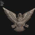 1.jpg Archivo STL Águila 3d・Diseño imprimible en 3D para descargar