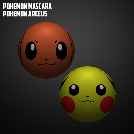 pokemon masks - Pokemon legends: Arceus 3D model