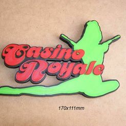 casino-royale-007-james-bond-pelicula-accion.jpg Casino Royale from the James Bond Movie Poster Sign Logo