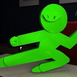 f48a2233221c5821fb367a8a56f1ccb3_display_large.jpg Free STL file NINJA - IN NINJAFLEX・3D printer model to download