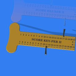 Score-Keyper-II-Assembled.jpg Score Key-Per II Score Card with indicators
