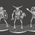 5e42e5ea61503a0956713257f668ba77_display_large.jpg Skeleton Beastman Warriors - Melee Dog Soldiers