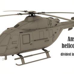 ANSATJPG2ava.jpg Fichier STL Hélicoptère Ansat・Modèle pour impression 3D à télécharger, Giordano_Bruno