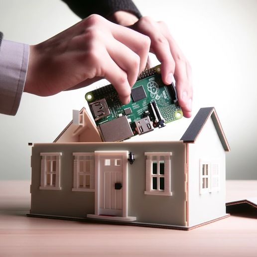 Pi-House.jpeg Caixa de proteção da casa Raspberry Pi