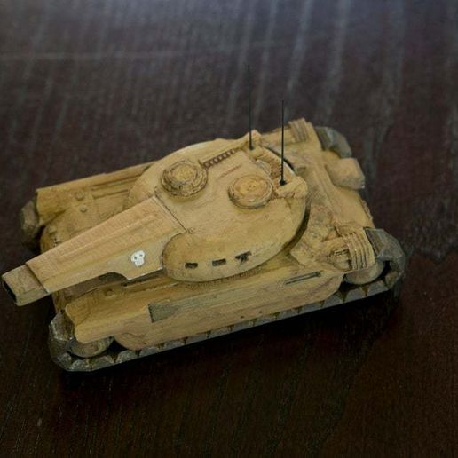 Dune Tank Turret Mod 3D model