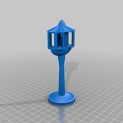 9d1db605b3488d5e477b1a6268c05013.png Free STL file Lamppost street light・3D printer model to download