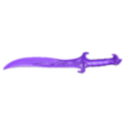 ElfDagger.stl Кинжал эльфа