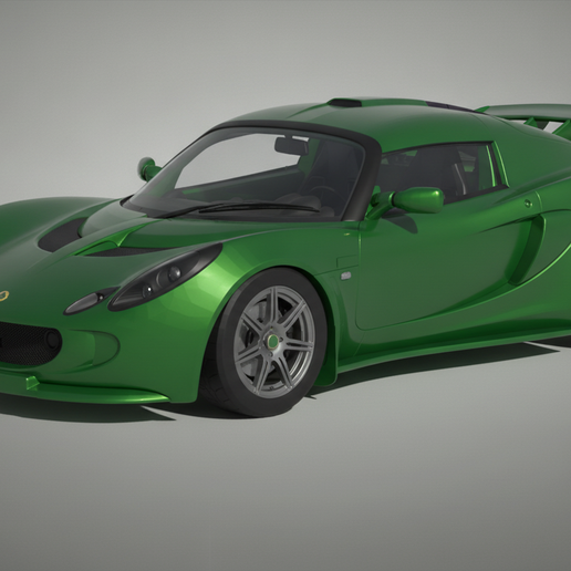Lotus Exige S 2006 STL 3D Print Model