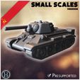 3.jpg T-34-76 M1942 (versión a pequeña escala) - Ejército soviético Segunda Guerra Mundial Frente Este Ostfront RPG Mini Hobby