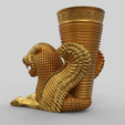 untitled.134.png Achaemenid Persian Lion Rhyton 3D print model