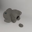 Segundo-6.png Elephant piggy bank!  (Print-in-place, no supports needed) TEMPORARILY FREE