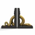 03.jpg Snake Bookend