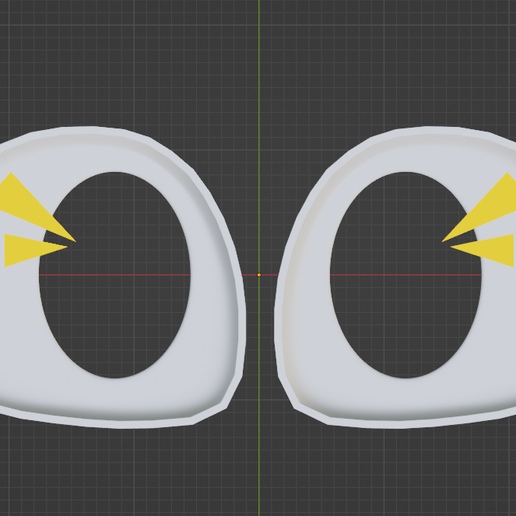 Fursuit EyeBlanks v2 Cartoon Spikes