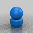 Ball_cap_bottom.png Marble Run Compatible Ball Tube Caps