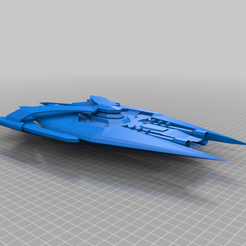 gkar.png Бесплатный STL файл Narn - G'Kar class warship・Дизайн 3D принтера для загрузки