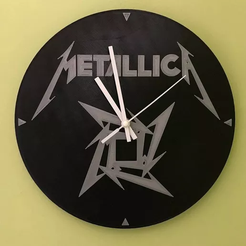 photo_2021-02-25_11-03-15.png Télécharger le fichier STL Horloge Metallica V2 • Objet pour imprimante 3D, laurentpruvot59