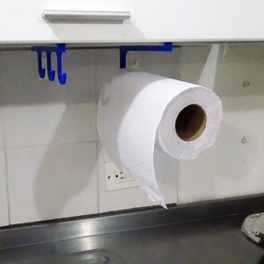 Kitchen paper holder - 3D model önizlemesi