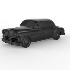Dodge-Coronet-Sedan-1950.jpg 3D file Dodge Coronet Sedan 1950 (PRE-SUPPORTED)・Template to download and 3D print