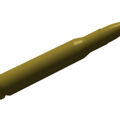50mm-bullet.png OBJ file 50mm bullet・3D printable design to download