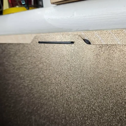 Simple Build Plate Holder Wall Mount 3D model