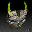GHOST-CONDEMNED-MASK-05.jpg Ghost Condemned Operator Simon Riley Mask - Call of Duty - Modern Warfare 2 - WARZONE - STL model 3D print file