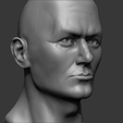 4.png Male Bust 3D - printing ready model.