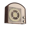 AmazonEchoDot2nd RetroRadioHousing v15.png Amazon Echo Dot 2nd gen. Retro radio housing.