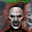 01.jpg Art The Clown Mask With Hat - Terrifier 3 Cosplay For Halloween