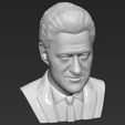 12.jpg President Bill Clinton bust 3D printing ready stl obj formats
