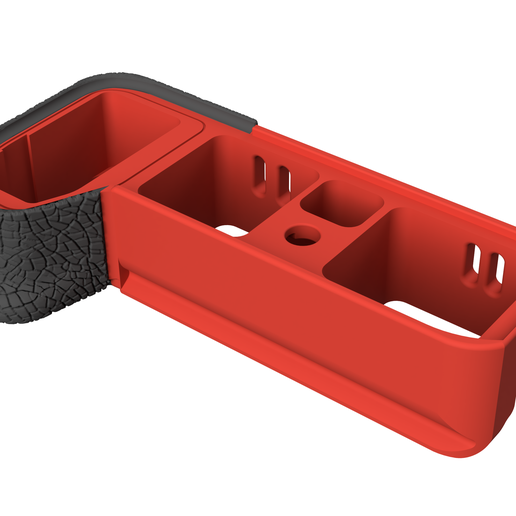 Barre D'extension Pour Poignée De Poussette - Rallonge Réglable - Pour Parents Grands - 30 Cm - Rouge - 4