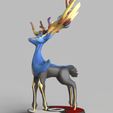 Xerneas.1054.jpg Xerneas - legendary - FAN ART - POKÉMON FIGURINE -POKEMON