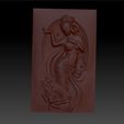 classicalwoman1.jpg Free STL file classical and beautiful woman 3d model of bas-relief for cnc・3D printable design to download