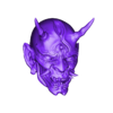 ONI MASK_HANYA I.stl 「ONI MASK」ハニャ I
