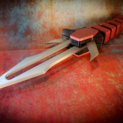 20210123004200_IMG_0611.jpg Download STL file Klingon Ceremonial Knife • 3D print template, The3Dprinting