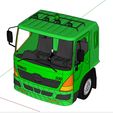 3.jpg TRUCK HINO 500 CABIN 3D